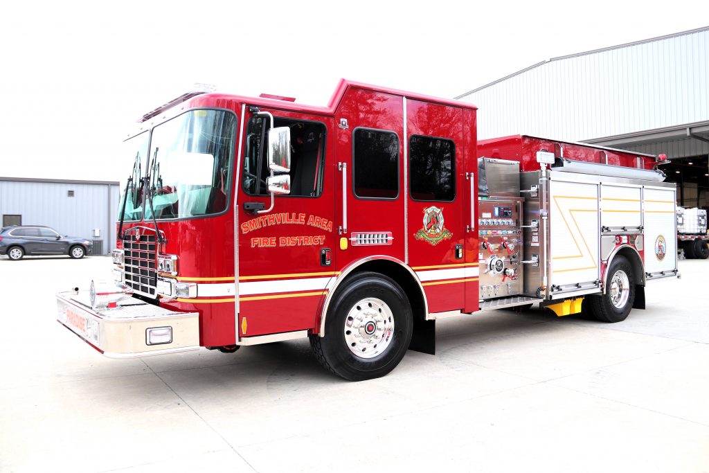 Smithville custom pumper front angle
